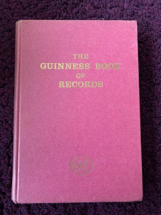 THE GUINNESS BOOK OF RECORDS 1969 - Hard Back Book 2