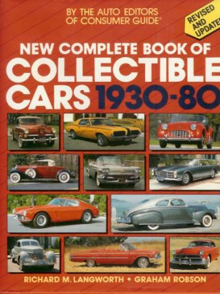 Complete Book Of Collectable Cars 1930 - 80