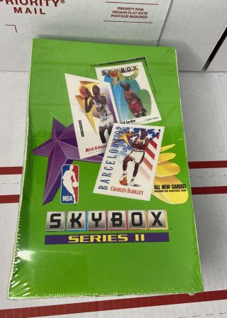 Skybox 1991 - 92 Series 2 Basketball Box - Michael Jordan Psa 10 ? Dream Team Usa