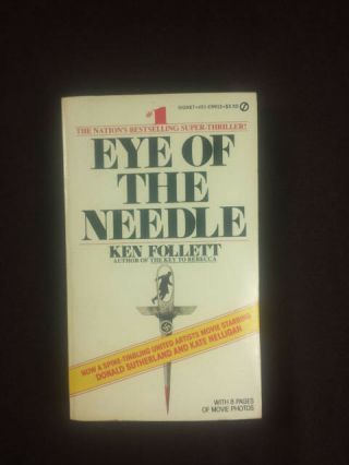 Eye Of The Needle By Ken Follett Signet 1979 16th Print