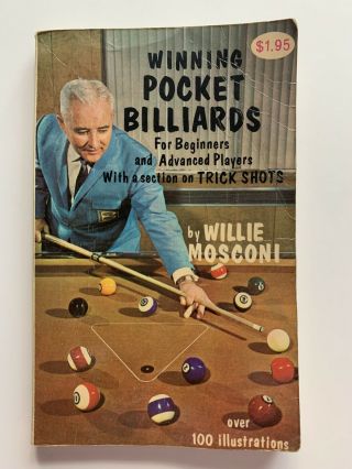 Winning Pocket Billiards By Willie Mosconi Paperback