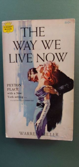 The Way We Live Now By Warren Miller,  1962 Crest Pb,  - Vg,  R.  Mcginnis Cvr