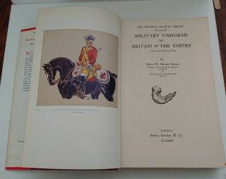 Military Uniforms Of Britain & The Empire,  Major R.  Money Barnes,  1968,  Hb,  Dj