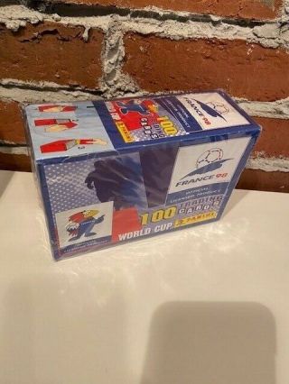 Factory Box 1998 Panini France 98 World Cup Soccer Trading Cards Rare