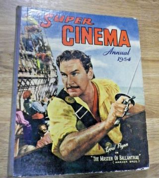 Cinema Annual 1954 - Errol Flynn On Front Cover