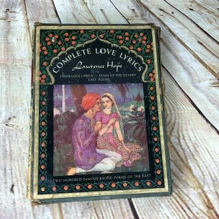 Complete Love Lyrics Book With Sleeve By Lawrence Hope
