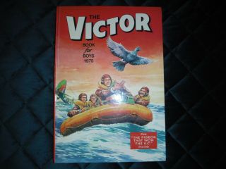 Dc Thompson The Victor Book For Boys 1975 The Pigeon That Won The V.  C.