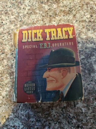 Big Little Book: Dick Tracy Special Fbi Operative