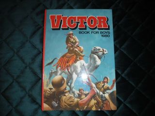 Dc Thompson The Victor Book For Boys 1980 Disaster Delaney