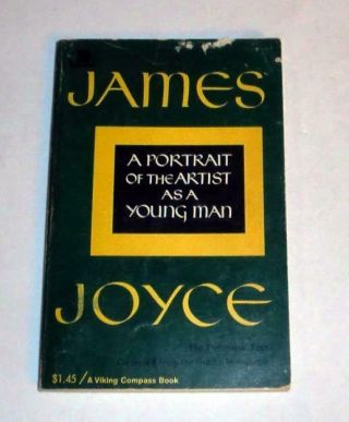 Portrait Of The Artist As A Young Man By James Joyce (1964,  Paperback) Vintage