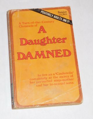 A Daughter Damned Vintage Pulp Sleaze Erotica Midnight Reader