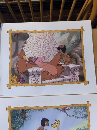 Disney’s The Jungle Book 40th Anniversary Lithograph SetOf 4 Folder 3