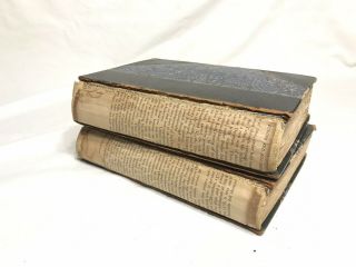2 Antique Decorative Books,  Secret Memoirs Of Europe