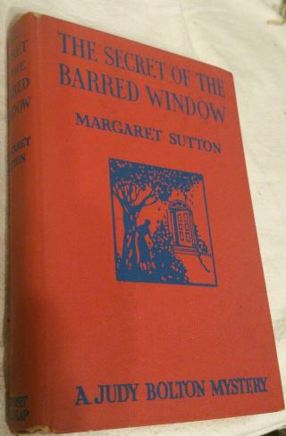 Judy Bolton Mystery The Secret Of The Barred Window 16 1943 By Margaret Sutton