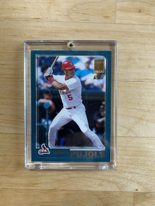 2001 Topps Traded Albert Pujols Rc Rookie Card T247