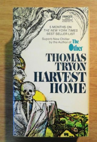 Thomas Tryon Harvest Home,  Fawcett Crest Paperback Book 1974