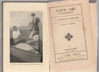 Cap ' n Abe storekeeper by James a Cooper 1917,  third edition 2