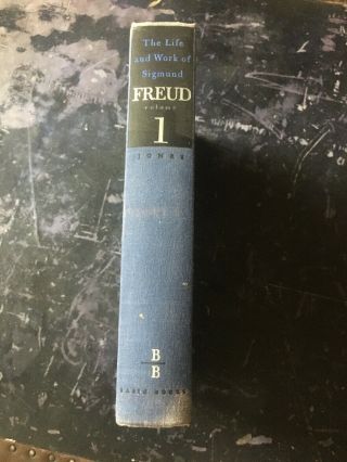 The Life And Work Of Sigmund Freud Volume 1 By Ernest Jones (1st Edition 1957)