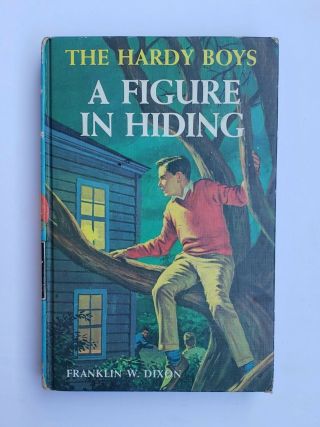 The Hardy Boys A Figure In Hiding Vintage Book By Franklin W.  Dixon