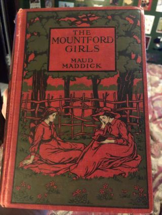 The Mountford Girls By Maud Maddick Vintage Book With Decorative Cover