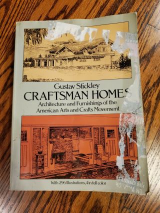 Gustav Stickley Craftsman Homes Architecture And Furnishings Of The American.