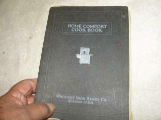 Home Comfort Cook Book & Wrought Iron Range Advertisement