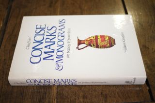 Concise Marks And Monograms On Pottery And Porcelain By William Chaffers,  1988