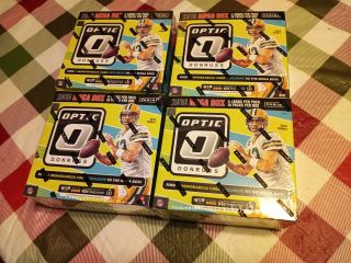 2016 Panini Donruss Optic Football Mega Box Blowout Cards Bid Is For One Box