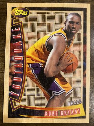 96 - 97 Topps Youthquake Kobe Bryant Rookie