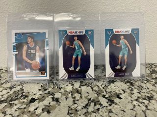 2020 Lamelo Ball Donruss Rated Rookie Plus 2 Base Nba Hoops To Go With It