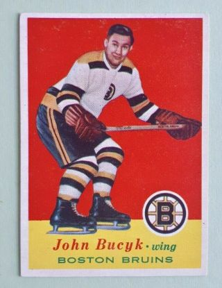 1957 - 58 Topps John Bucyk Rc