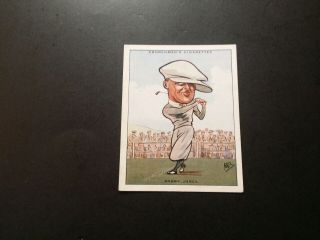 1931 Churchmans " Prominent Golfers " (large) X1 5 Bobby Jones