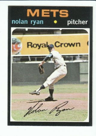 1971 Topps Baseball Nolan Ryan 513 Nm