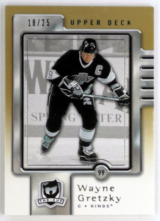 2006 - 07 The Cup Gold 37 Wayne Gretzky 18/25