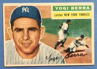 1956 Topps 110 Yogi Berra (yankees)