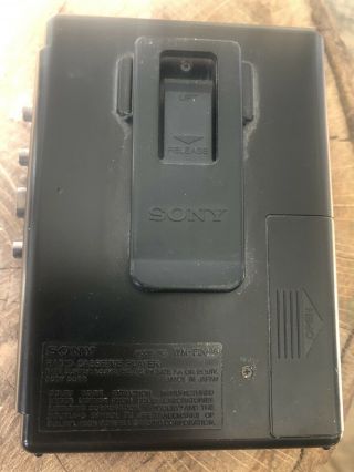 Vintage Sony WM - F2085 Mega Bass Walkman Cassette Tape Player & Radio 3