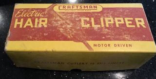 Craftsman Vintage Electric Hair Clippers