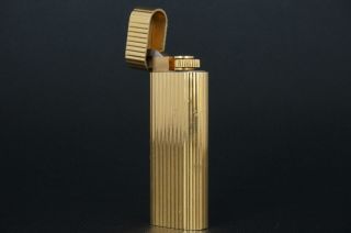 Cartier Vintage Lighter Line Gold plated For repair CR76 2