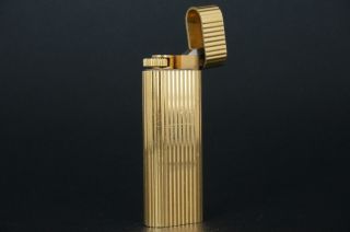 Cartier Vintage Lighter Line Gold plated For repair CR76 3