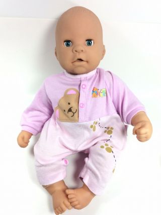 Zapf Creation Chou Chou Baby Doll 19” Interactive - Makes Noises,  Moves Legs Eyes