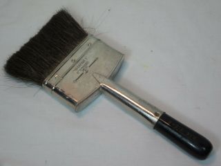Vintage 3 " Paint Brush Germany Metal & Wood Handle P - 239 Xxx Vulcanized Rubber ?