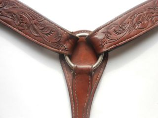 Vintage Leather Breast Strap - 3 Piece Design - Very