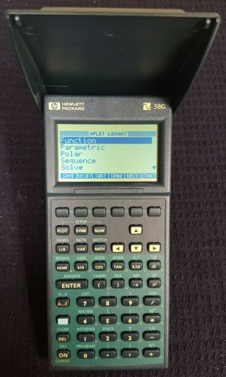 Hp 38g Vintage Graphing Calculator,  And