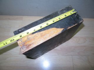Vintage Coco Bolo Cocobolo Wood,  Turning Carving 9 1/2  X 8 3/4  X 3 1/2