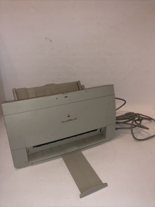 Vintage Apple Color Stylewriter 2400 Computer Inkjet Printer Macintosh Mac 1994