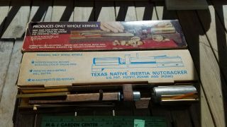 Vintage Texas Native Inertia Nutcracker Box Model 7141