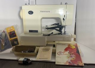 Vntg Kenmore Sears 10 Stitch Sewing Machine Model 385.  1249380,