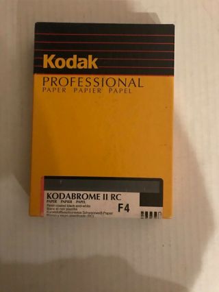 Kodabrome Ii Rc F4 5x7 100 Sheets Photo Paper Old Stock