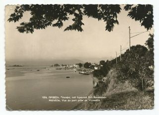 Greece Epirus Preveza View Of The Port Old Photo Postcard