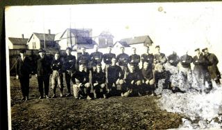 Vintage Rare 1920 Goat Hill Football Team Picture With Names Alliance,  Ohio